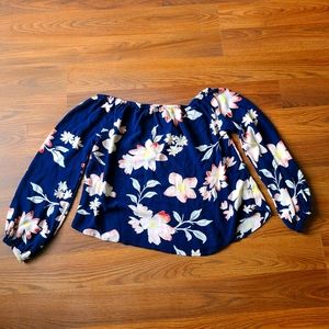 Billabong  Floral off The  shoulder top